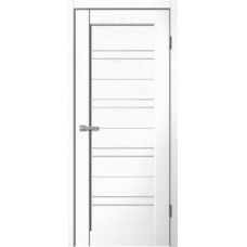 Дверь межкомнатная Сибирь Профиль Статус ST01 Софт белый, стекло матовое